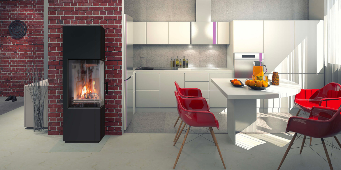 kamin samostoječi - Kamini Klemenc